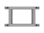 Комуникационен шкаф Lanberg open rack 19" 32U  600x800, grey