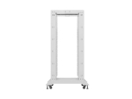 Комуникационен шкаф Lanberg open rack 19" 27U  600x800, grey