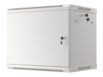 Комуникационен шкаф Lanberg rack cabinet 19" wall-mount 9U/600x450 for self-assembly with metal door grey (flat pack)