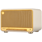 Edifier D32 2.1 Speaker, BT V5.3, Wi-Fi, AUX, USB-C, 1x 4-inch Midrange Driver, 2x 1-inch Tweeters, 60W (RMS), White