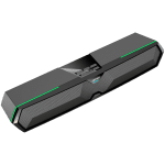 Edifier MG300 Soundbar, BT V5.3, USB, AUX, 2x 52mm Drivers, RGB Lighting, 5W (RMS), Black