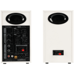 Edifier MR3 Active Studio Monitors, BT V5.4, RCA, AUX, 1-inch Tweeters, 3.5-inch Drivers, 36W (RMS), Tone Control Dials, White