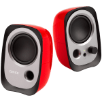 Edifier R12U 2.0 Audio System, USB, AUX, 2.25-inch Drivers, 4W (RMS), Volume Control, Red