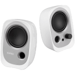 Edifier R12U 2.0 Audio System, USB, AUX, 2.25-inch Drivers, 4W (RMS), Volume Control, White