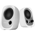 Edifier R12U 2.0 Audio System, USB, AUX, 2.25-inch Drivers, 4W (RMS), Volume Control, White