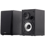 Edifier R980T 2.0 Bookshelf Speakers, Dual RCA and 3.5mm headphone output, 0.5-inch Tweeters, 4-inch Bass Drivers, 24W (RMS), Black