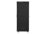 Комуникационен шкаф Lanberg rack cabinet 19" free-standing 47U/800x1000 (flat pack) with glass door lcd black v2