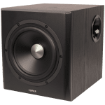 Edifier S351DB 2.1 Audio System, BT V5.1, Optical, Coaxial, RCA, 8-inch Subwoofer, 3.5-inch Drivers, 0.75-inch Tweeters, 150W (RMS), Control Knobs and Remote Control, Black