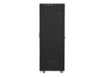 Комуникационен шкаф Lanberg rack cabinet 19" free-standing 42U/600x800 (flat pack) with mesh door lcd black v2