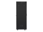 Комуникационен шкаф Lanberg rack cabinet 19" free-standing 42U/600x800 (flat pack) with glass door lcd black v2