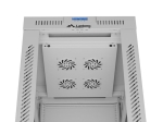 Комуникационен шкаф Lanberg rack cabinet 19" free-standing 42U/600x800 (flat pack) with glass door lcd grey v2