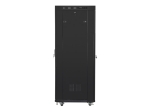 Комуникационен шкаф Lanberg rack cabinet 19" free-standing 37U/600x800 (flat pack) with glass door lcd black v2