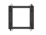 Комуникационен шкаф Lanberg open rack 19" 12U 600x600-1100 adjustable, black
