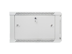 Комуникационен шкаф Lanberg rack cabinet 19" wall-mount 6U / 600x600 for self-assembly (flat pack), grey
