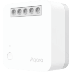 Aqara Single Switch Module T1 (With Neutral): Model No: SSM-U01; SKU: AU001GLW01