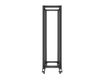 Комуникационен шкаф Lanberg open rack 19" 42U  600x800, black