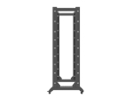Комуникационен шкаф Lanberg open rack 19" 42U  600x800, black