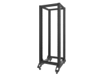 Комуникационен шкаф Lanberg open rack 19" 32U  600x800, black