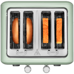BUYDEEM 4 Slice Toaster, model DT640E, color Cozy Greenish, EU