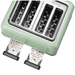 BUYDEEM 4 Slice Toaster, model DT640E, color Cozy Greenish, EU