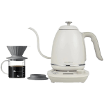 BUYDEEM Electric Gooseneck Coffee Kettle, model K821, color Oat White EU