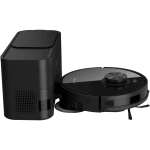 Robot Cleaner w/Dust Collector, black, 2in1 and dust tank, 4000pa, 3200mAh battery