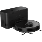 Robot Cleaner w/Dust Collector, black, 2in1 and dust tank, 4000pa, 3200mAh battery