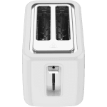 Electric Toaster, White, 220-240V, 50-60Hz, 780-930W, 2 slots, 3 modes, 7 browning levels