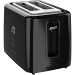 Electric Toaster, black, 220-240V, 50-60Hz, 780-930W, 2 slots, 3 modes, 7 browning levels