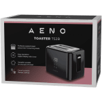 Electric Toaster, black, 220-240V, 50-60Hz, 780-930W, 2 slots, 3 modes, 7 browning levels