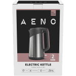 AENO Electric Kettle EK3: 1850-2200W, 1.7L, Strix, Double-walls, Non-heating body, Auto Power Off, Dry tank Protection