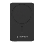 Външна батерия Verbatim Charge 'n' Go Essentials Power Bank Magnetic Wireless 10000mAh Black