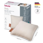 Термоподложка Beurer HK 77 Heaty cashmere-creme + Beurer KS 19 Pure White