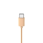 HAMA Слушалки с микрофон "Fun C", USB-C, водач за кабел от едната страна, Оранжев