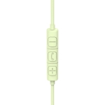 HAMA Слушалки с микрофон "Fun C", USB-C, водач за кабел от едната страна, зелени