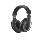 HAMA Стерео слушалки "Shell II", Over-Ear, 2m, черни
