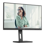 Монитор AOC 24P3CV, 23.8" IPS WLED, 1920x1080@75Hz, 4ms GtG, 300cd m/2, 1000:1, 50M:1 DCR, Adaptive Sync, FlickerFree, Low Blue Light, 2Wx2, Tilt, Height Adjust, Pivot, Swivel, HDMI, DP, USB hub