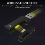 Геймърски безжични слушалки Corsair HS35 v3 Carbon