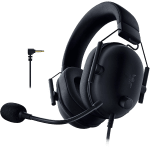 Razer BlackShark V2 X For PlayStation, Wired Console Headset, Black, Tri-Force Drivers 50", Hyperclear Cardoid Mic, leatherette ear cushions for a plush fit and feel