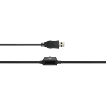 CANYON PC headset CHSU-1 PC Mic USB 2m Black