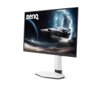 Монитор BenQ MOBIUZ EX271UZ 27", 4K OLED Gaming Monitor, 3840x2160, 166 PPI, 240Hz, 0.03ms, 4th Gen QD-OLED, Graphene Film, FreeSync Premium Pro, Color Vibrance, eARC, smart KVM, Eye Care, 2x HDMI (v2.1), DP, USB C PD 90W, USB hub, WHITE, 5.14kg