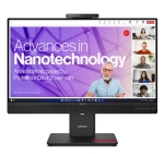 Монитор Lenovo ThinkVision T27QD-4v 27", IPS, WLED, 2560x1440, 16:9, 4ms, 48Hz - 120Hz, 350 cd/m2, 1500:1, webcam (5MP, IR+RGB), Microphone, Speakers 5Wx2, HDMI, DP, USB hub, RJ45, Tilt, Swivel, Pivot, Height Adjust Stand