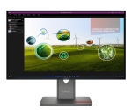 Монитор Lenovo ThinkVision P27q-40 27" IPS, WLED, 2560x1440, 16:9, 4ms, 24Hz - 120Hz, 350 cd/m2, 1500:1, HDMI, DP, 3x USB-A , 1x USB-C, 1x USB-B, Tilt, Swivel, Pivot, Height Adjust Stand