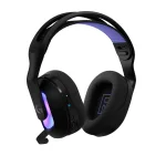 Геймърски слушалки Logitech G522 Lightspeed Wireless RGB, Микрофон, Черни