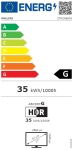 Монитор Philips Evnia 27M2N8500, 26.5" QD-OLED, 2560x1440@360Hz, 0.03ms GtG, 1000cd m/2, 1500000:1, Mega Infinity DCR, Adaptive Sync, FlickerFree, LowBlue Mode, 5Wx2, Tilt, Height Adjust, Swivel, 2xHDMI, DP, USB hub