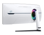 Монитор Samsung LS57CG952, 57" Odyssey Neo G95NC 57" Quantum Mini-LED Dual UHD, 7680x2160, 240Hz 1ms, HDMI, USB Hub, White/Black