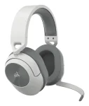 Геймърски слушалки с микрофон Corsair HS55 White безжични и блутут PC/PS5/PS4