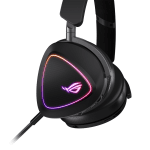 Геймърски безжични слушалки ASUS ROG Delta II - USB-C, Aura Sync RGB