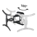 Стенна стойка за TV Fullmotion, 165 см, 32-65 ", 220834
