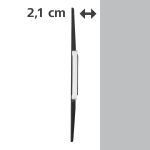 Стенна стойка за TV HAMA, Фиксирана, 100"(254 см), до 75 кг